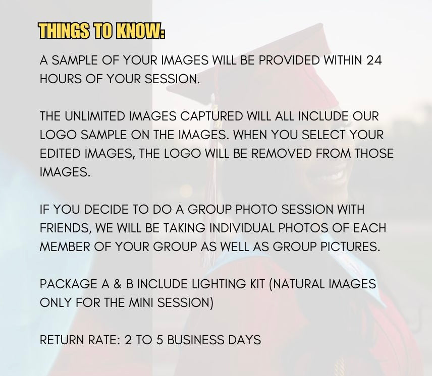 Graduation Package A